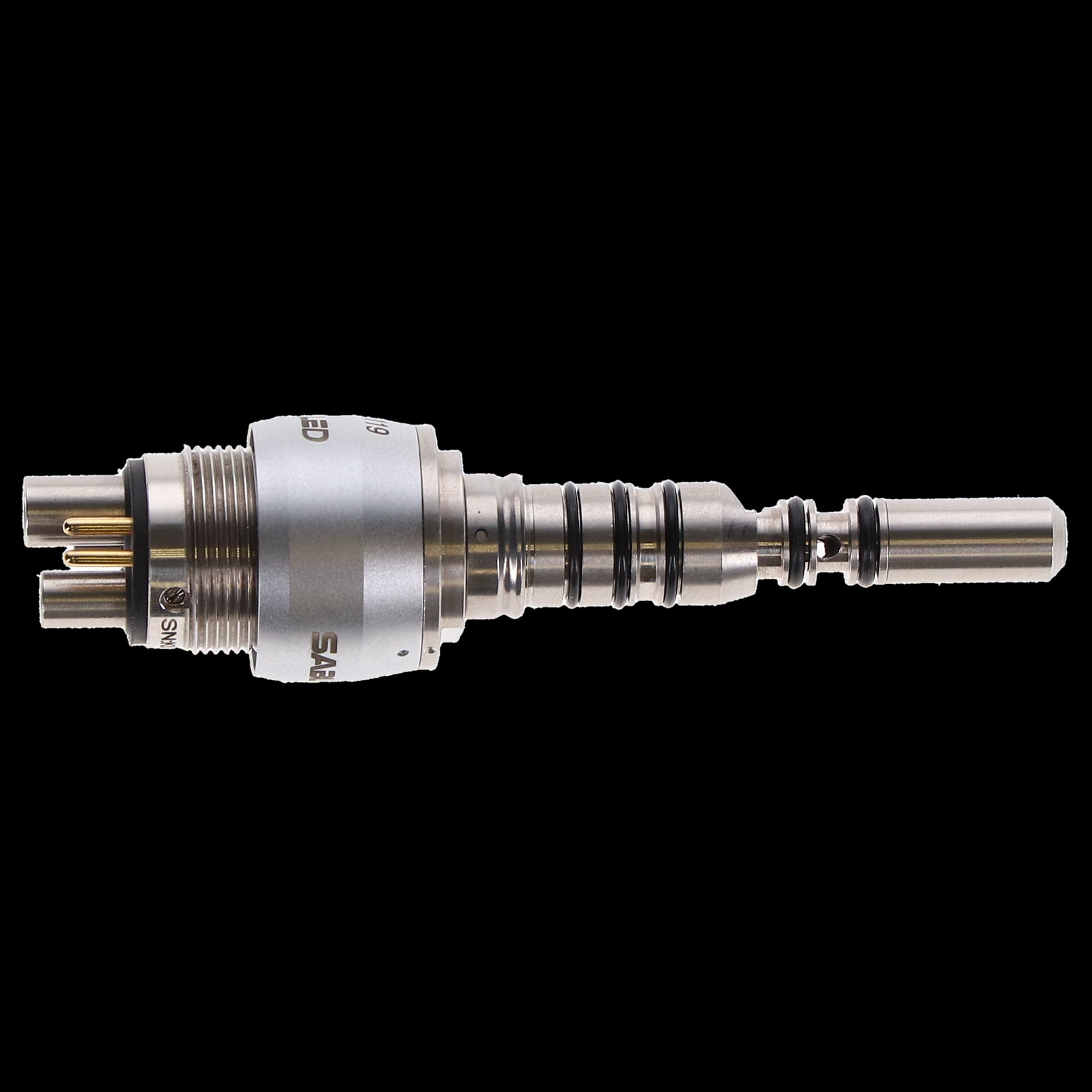 Sable Industries 2000119 Kavo Multiflex LUX Type LED Coupler with H2O Regulator LED Engraved 6-Hole Sable Industries 2000119 Kavo Multiflex LUX Type LED Coupler with H2O Regulator LED Engraved 6-Hole